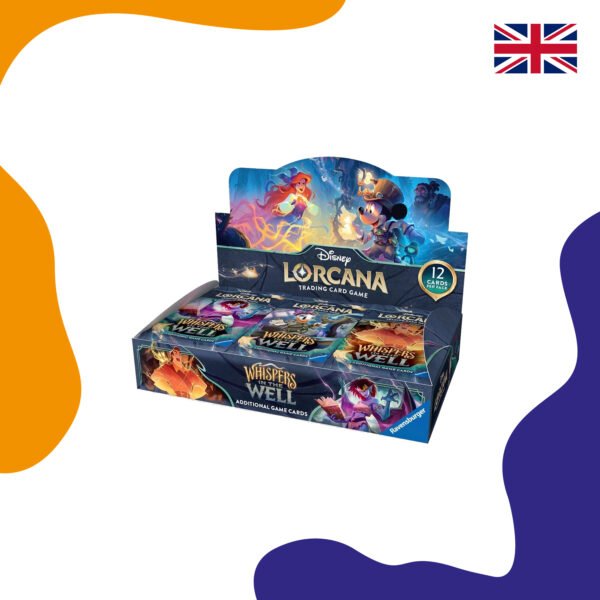 WHISPERS BOOSTERS DISPLAY - DISNEY LORCANA  (ENG)