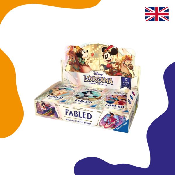 FABLED BOOSTERS DISPLAY - DISNEY LORCANA  (ENG)