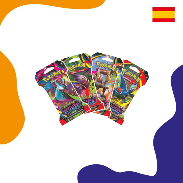 SOBRES DE REFUERZO CON FUNDA FUEGOS FANTASMALES - POKEMON TCG NOVIEMBRE 2025