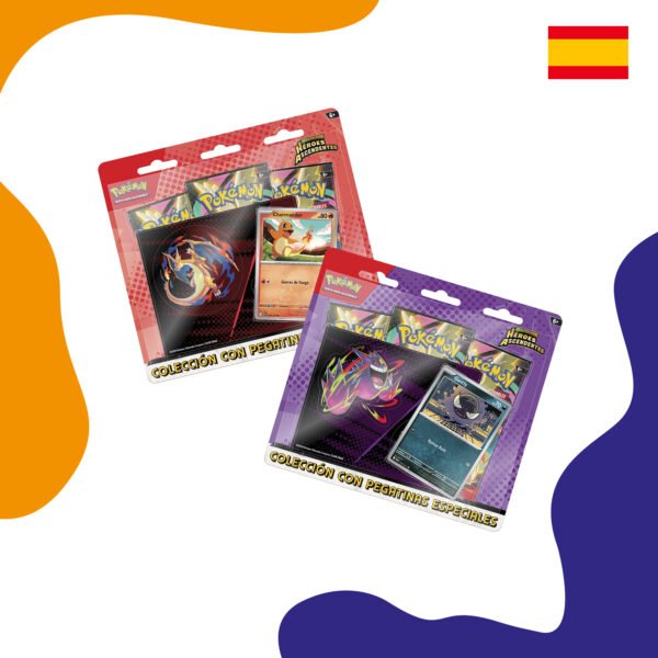 MEGAEVOLUCION HEROES ASCENDENTES CON PEGATINA - POKEMON TCG Enero 2026