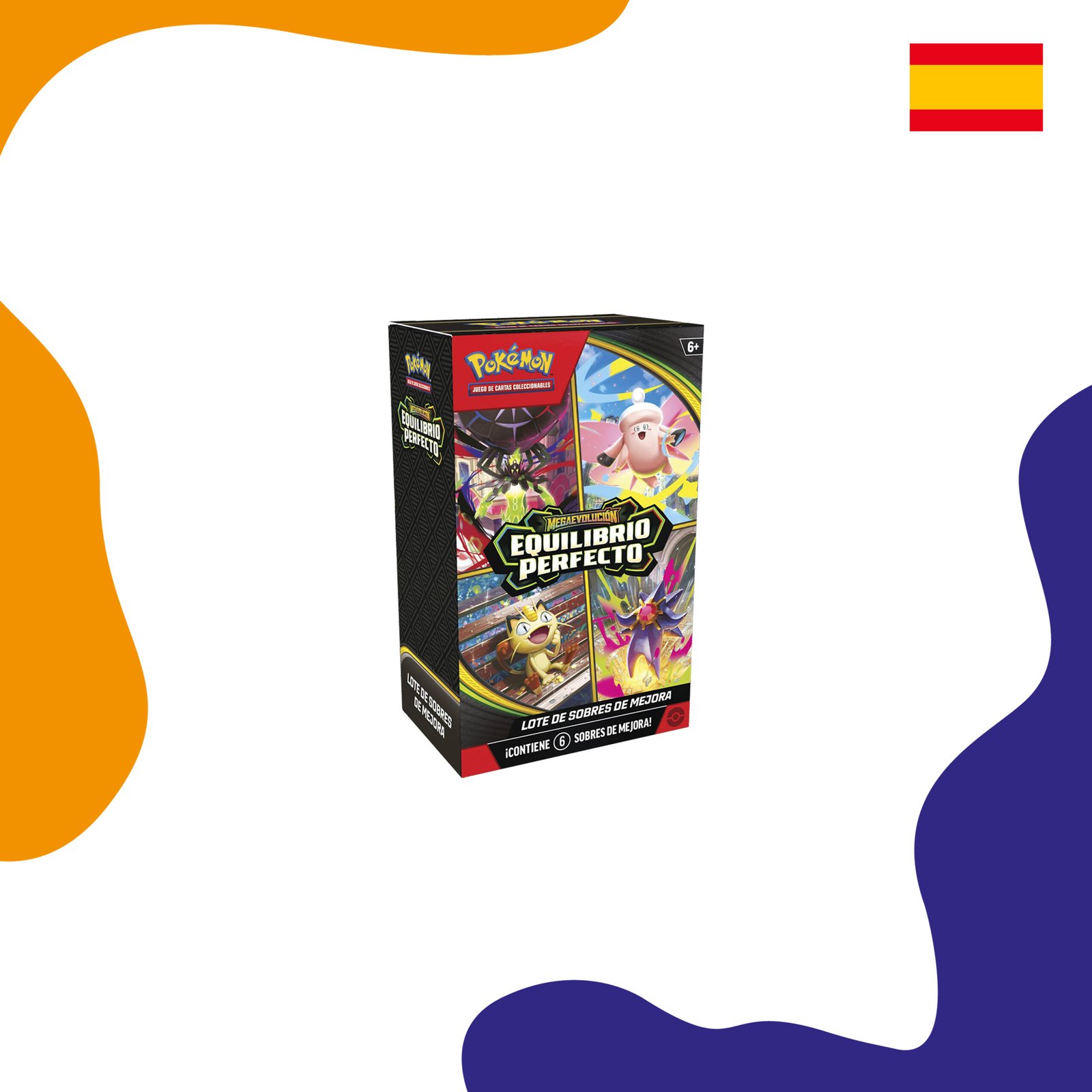 BOOSTER BUNDLE (4) (PREVENTA) EQUILIBRIO PERFECTO BOOSTER BUNDLE - POKEMON TCG MARZO 26 - Imagen 1