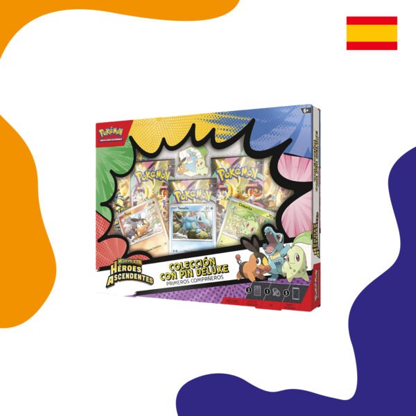 (PREVENTA) COLECCION PIN DELUXE HEROES ASCENDENTES- POKEMON TCG MARZO 26