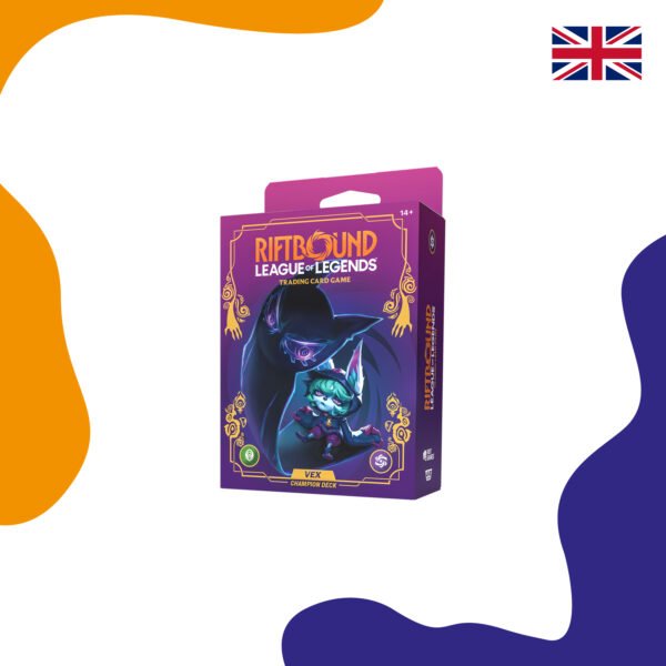 VEX CHAMPION DECK – UNLEASHED – RIFTBOUND: LEAGUE OF LEGENDS – INGLÉS