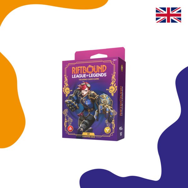 VI CHAMPION DECK – UNLEASHED – RIFTBOUND: LEAGUE OF LEGENDS – INGLÉS