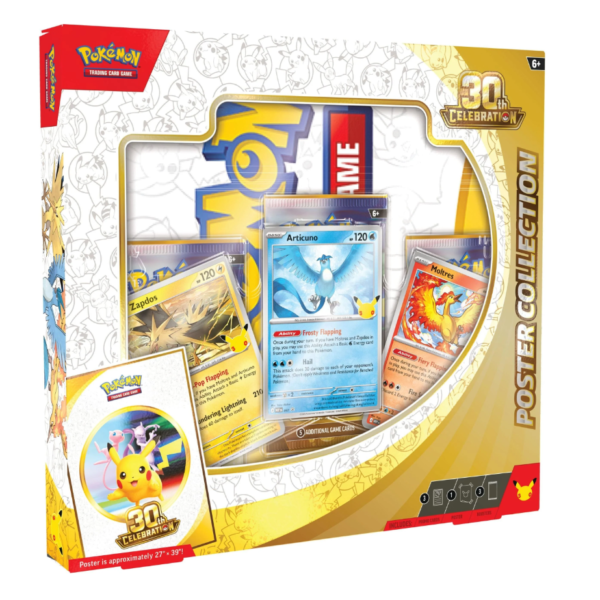 (PREPEDIDO) 30TH POSTER COLLECTION - POKEMON TCG - ESPAÑOL