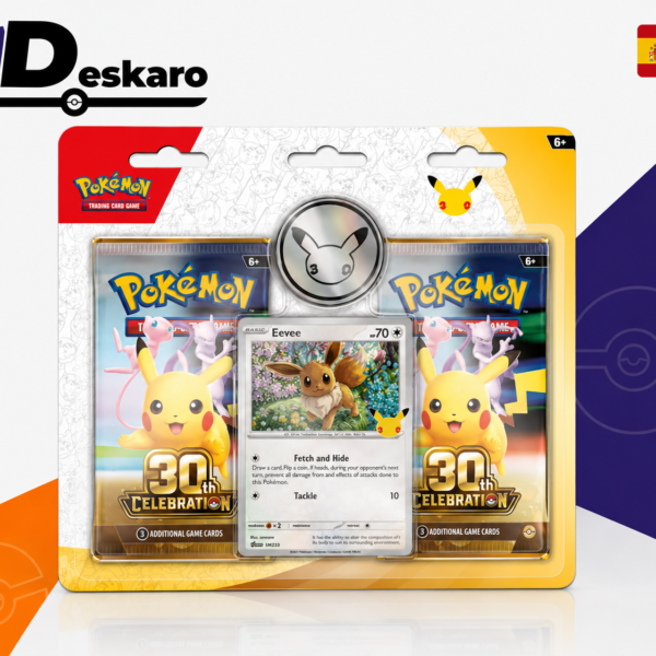 (PREPEDIDO) 30TH BLISTER 2 PACK - POKEMON TCG - ESPAÑOL