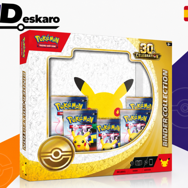 (PREPEDIDO) 30TH BINDER COLLECTION - POKEMON TCG - ESPAÑOL
