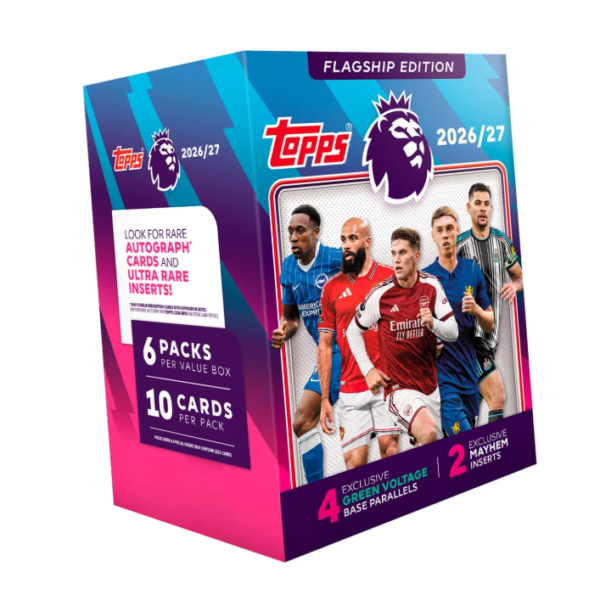 Value Box Premier League Flagship 26/27 - Topps