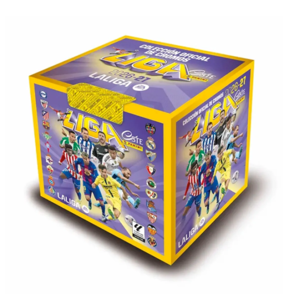 Caja de 50 Sobres La Liga Este 2026/27 - Panini Cromos